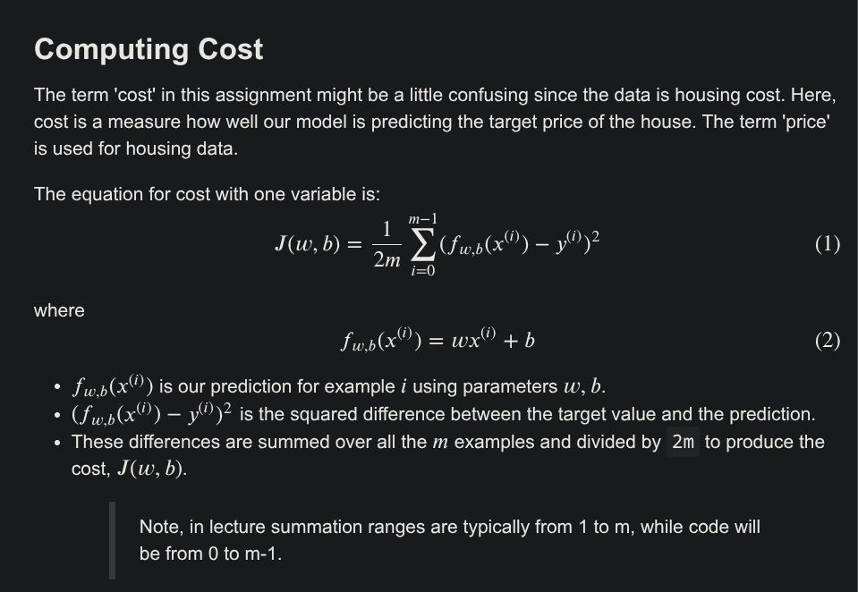 Model Formula